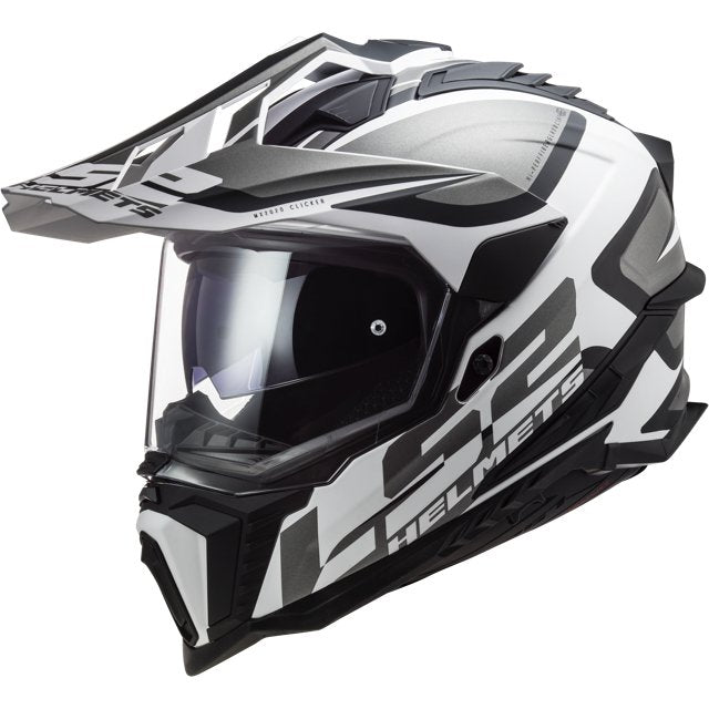 Casque LS2 MX701 Explorer Alter Blanc