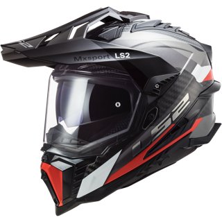 Casque LS2 MX701 Explorer Carbon Frontier Bleu