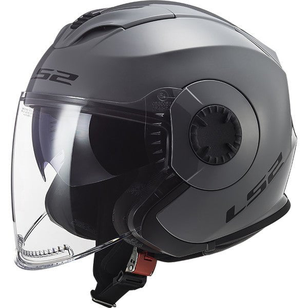 Casque LS2 OF570 Verso Solid Gris Mat