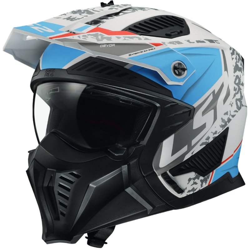 Casque LS2 OF606 Drifter Solid Bleu