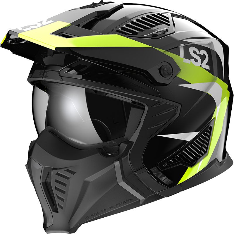 Casque LS2 OF606 Drifter Solid Jaune