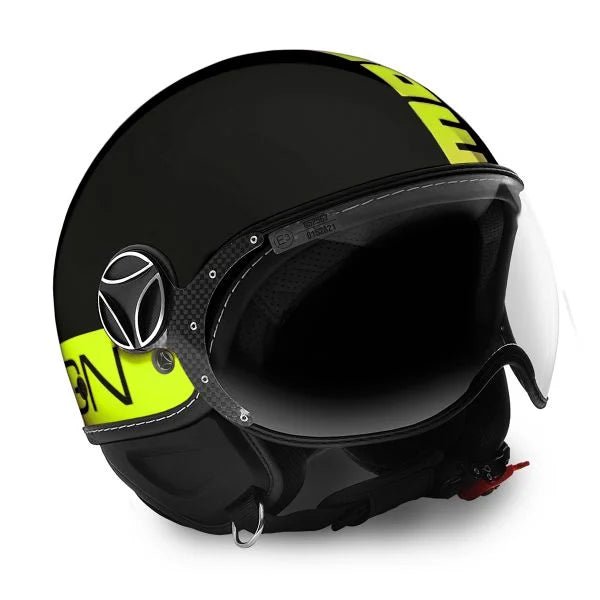 Casque Momo Design FGTR Fluo