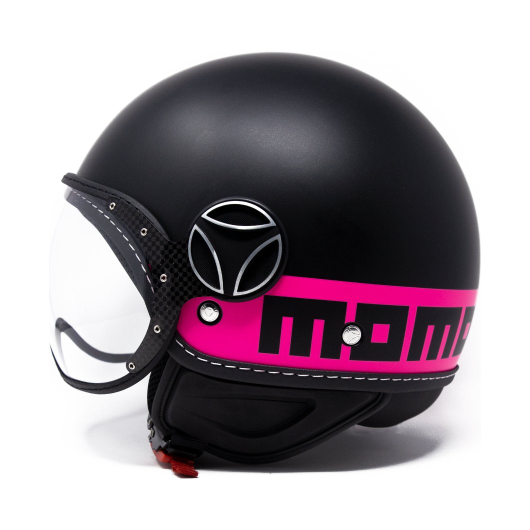 Casque Momo Design FGTR Fluo