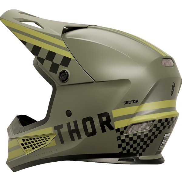 Casque Thor Sector 2 Combat Vert Mat