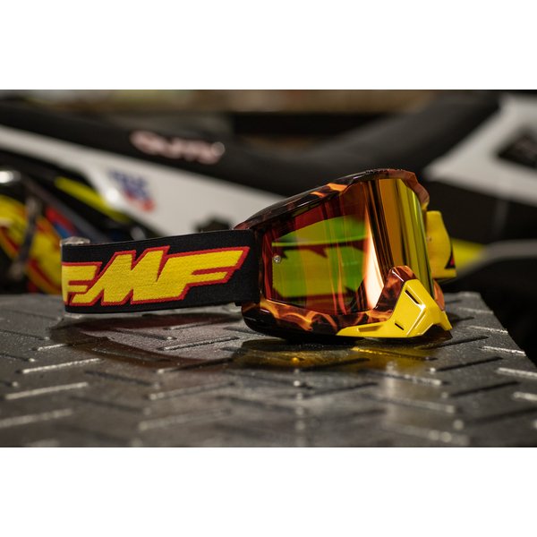 Masque Cross PowerBomb Spark Orange FMF