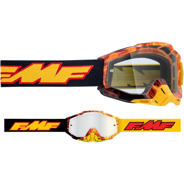 Masque Cross PowerBomb Spark Orange FMF